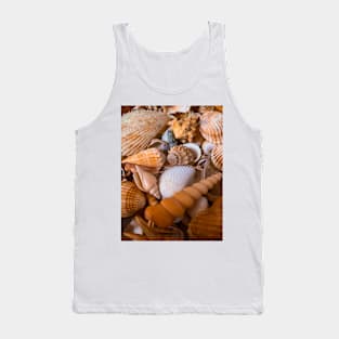 Sea Shells Beach Summer Relax Caribbean Travel Vacation Tank Top